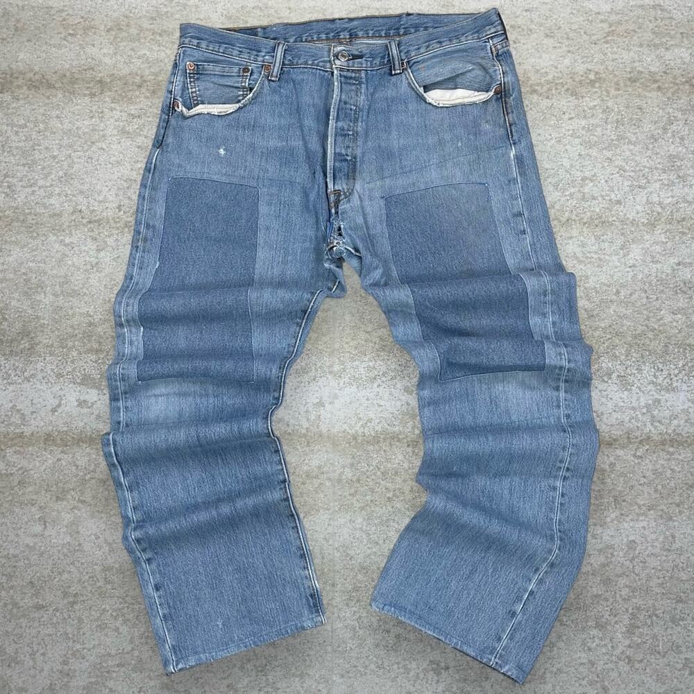 Vintage Y2K Levis 501 Jeans 36x32 Regular Straight Leg Fit Jeans Button Fly